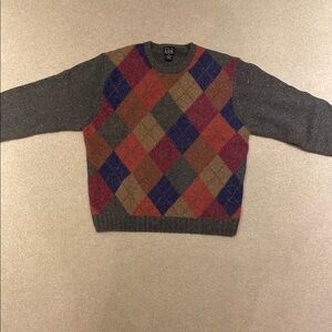 Men's Multicolor Argyle Sweater
